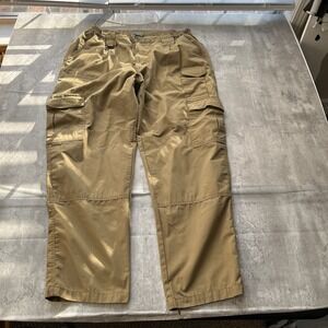 Propper Mens Tactical Pants 42x32 Tan Khaki Ripstop Cargo Work Utility Outdoor